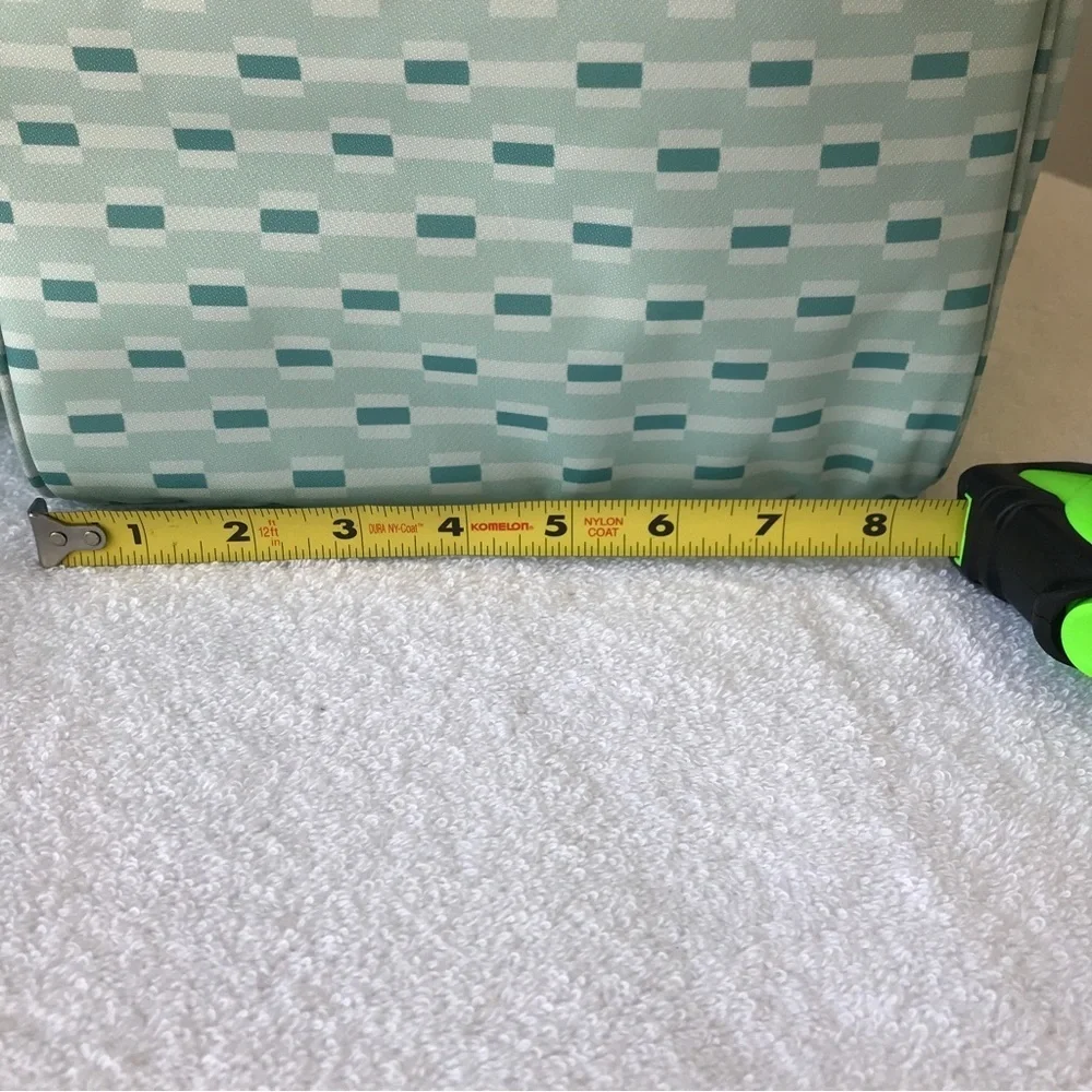 insulated lunch tote for hot & cold food storage in turquoise‎ 7 piece